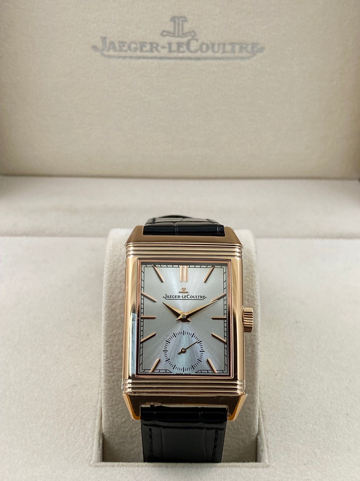 REVERSO TRIBUTE翻转系列小秒针腕表