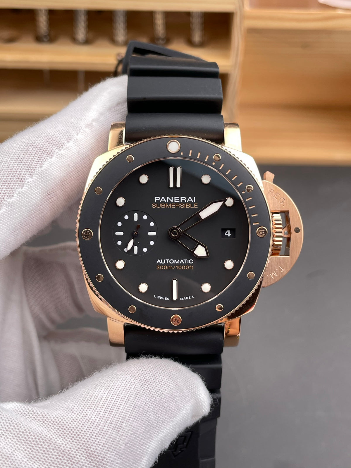 VS 沛纳海PAM2164 玫瑰金/42mm/机