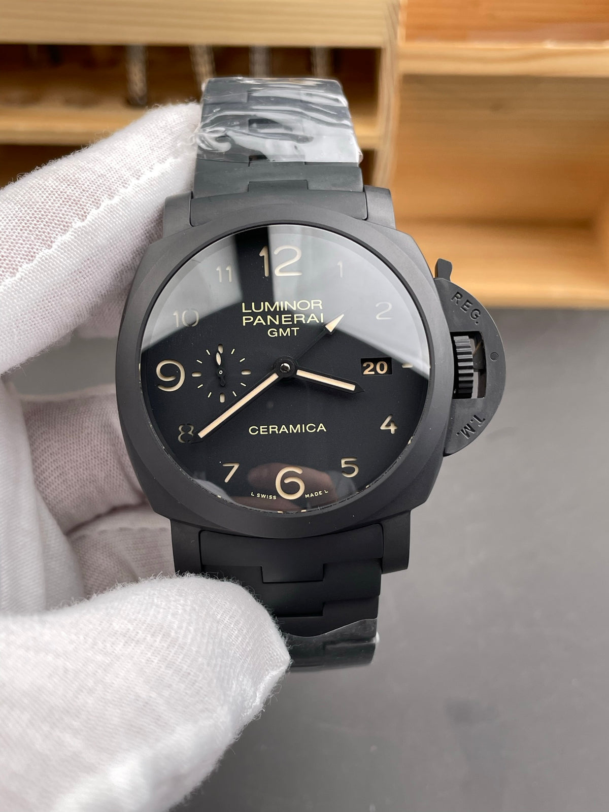 VS 沛纳海 PAM438全陶瓷V3版/44mm/机