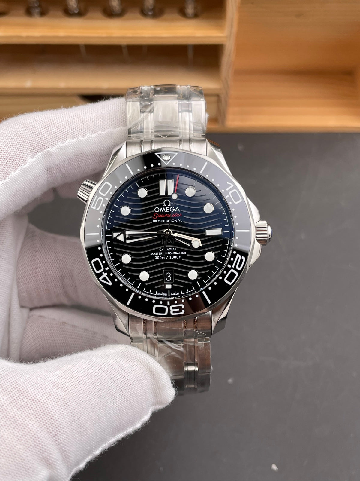 OR 海马300 黑盘/42mm/8800机/双表带