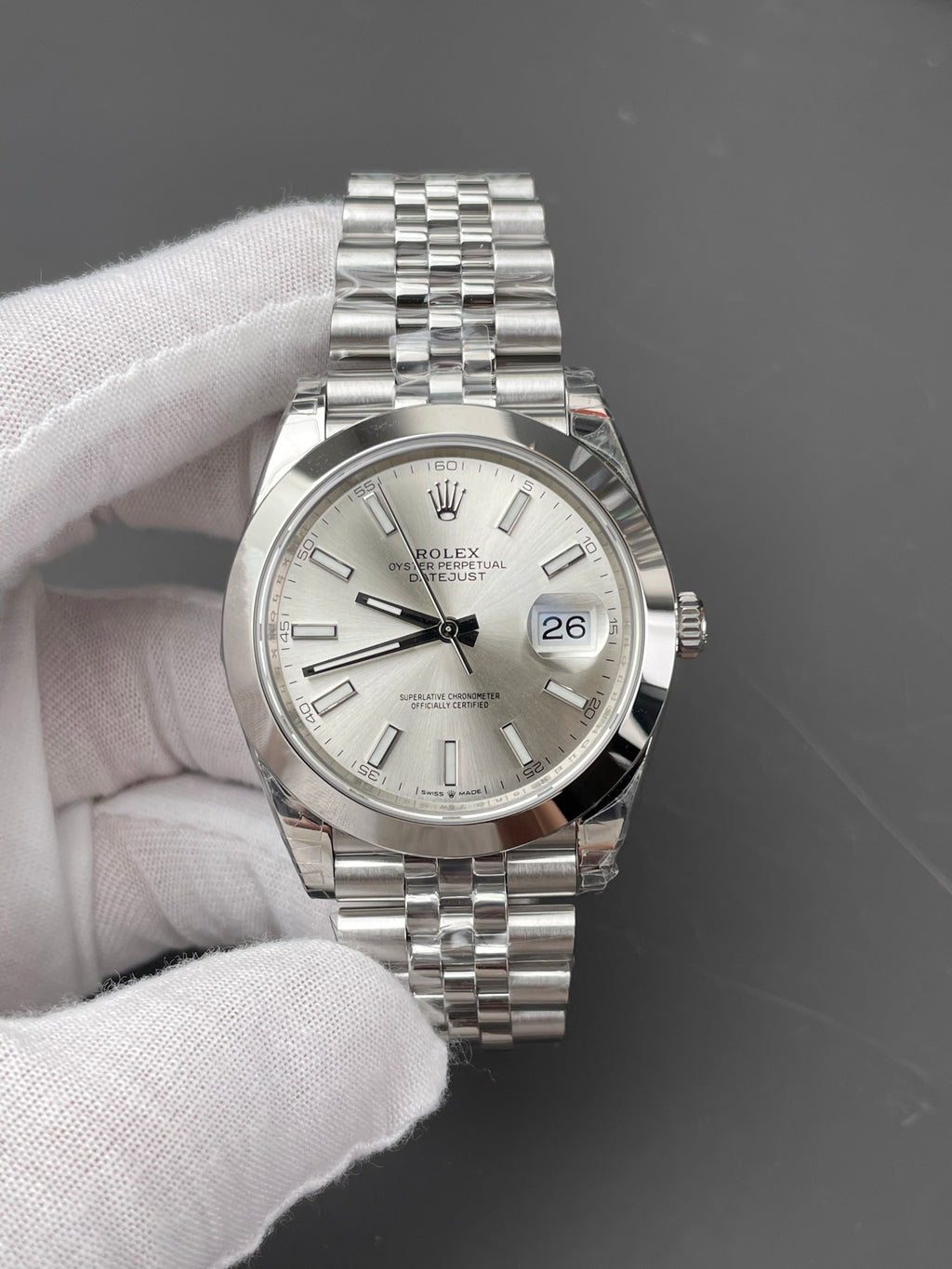 VS 银日志 光圈银盘日志/41mm/3235机