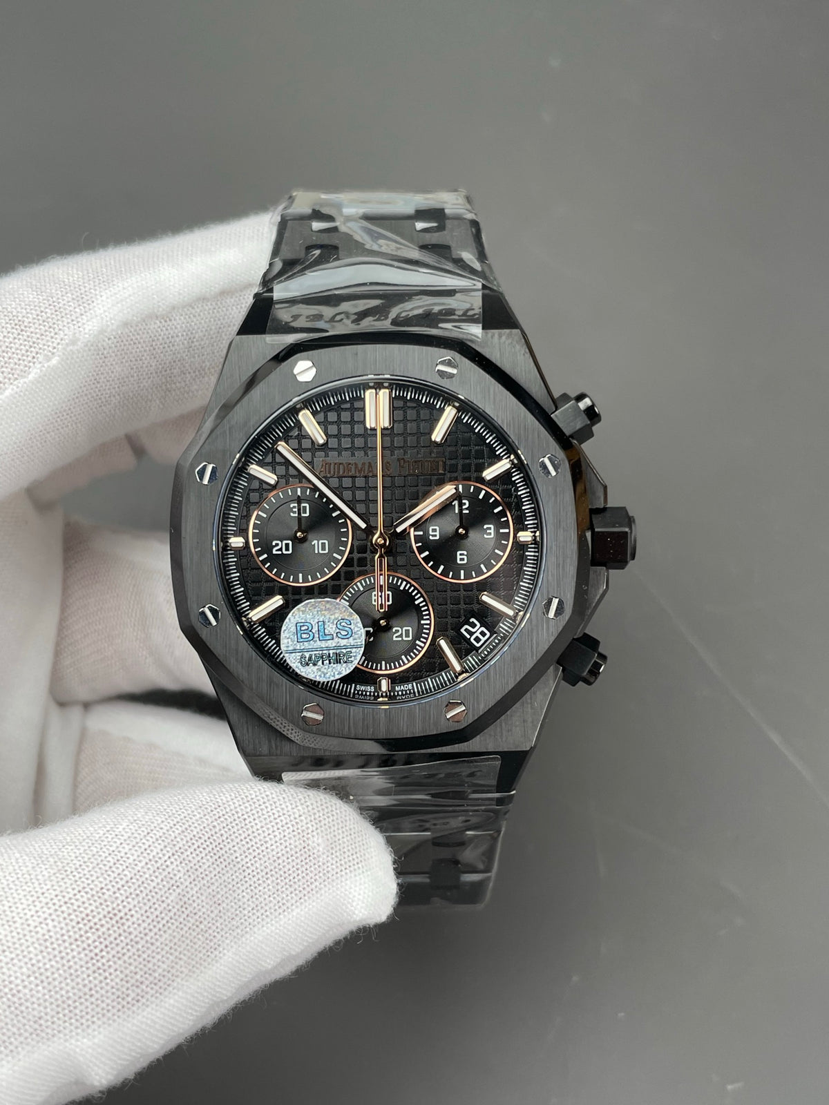 BLS 皇家橡树26240 黑钢/41mm/4401机