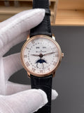 GR Blancpain 6654 Rose Gold/40mm/Week Calendar Phase Calendar Display