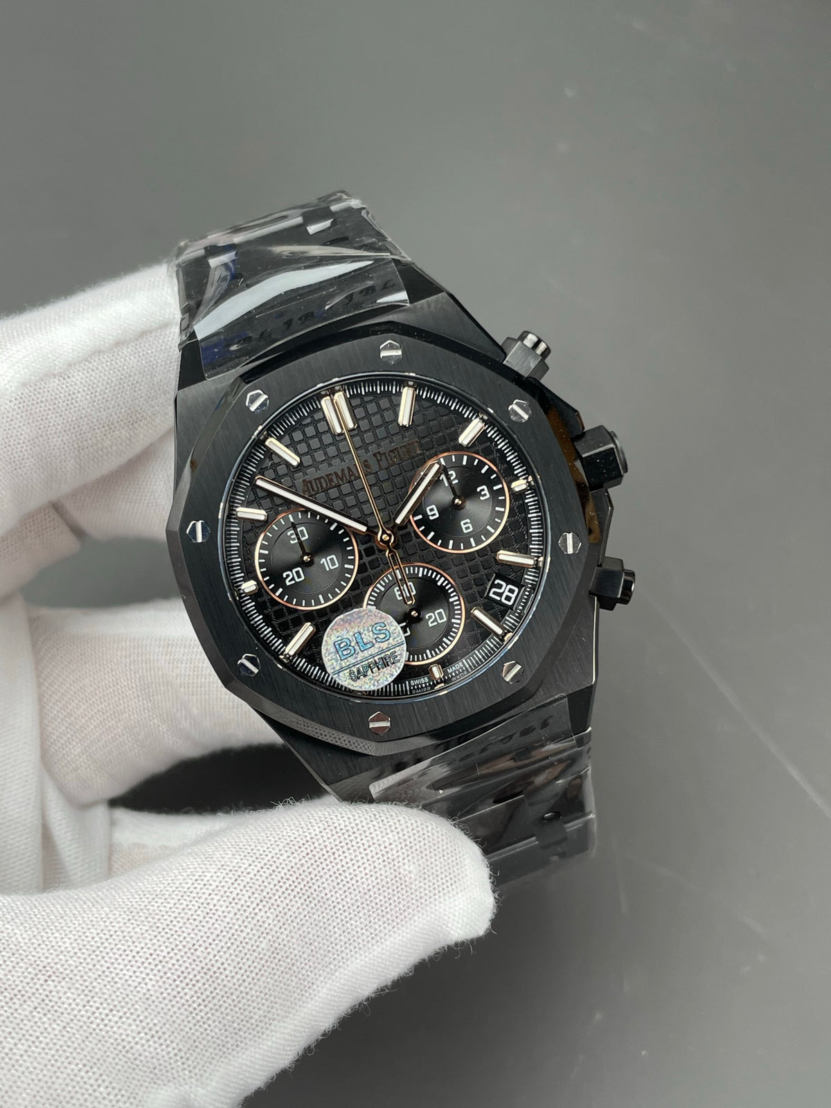 BLS 皇家橡树26240 黑钢/41mm/4401机