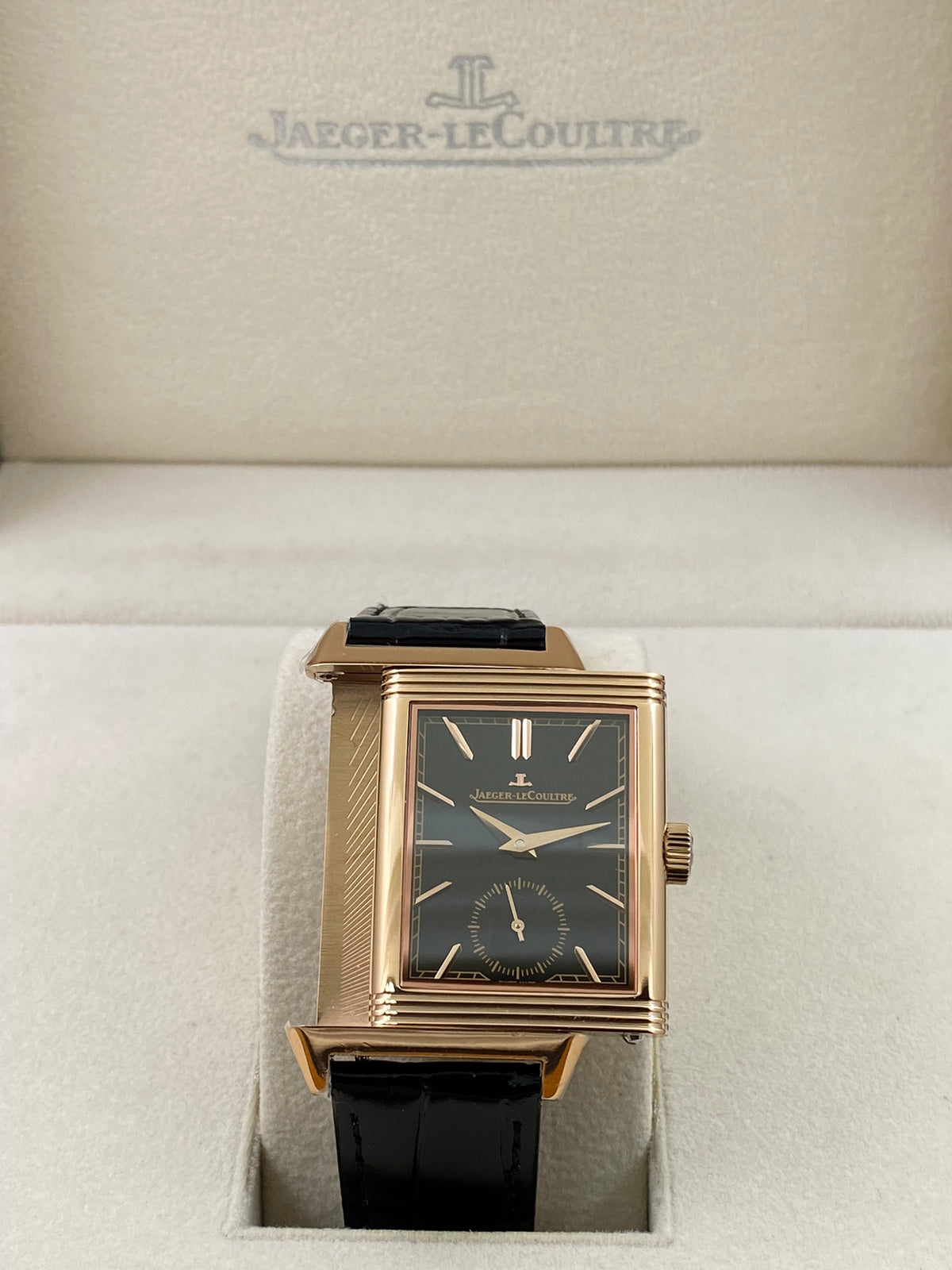 REVERSO TRIBUTE Flip Series Small Second Hand Watch