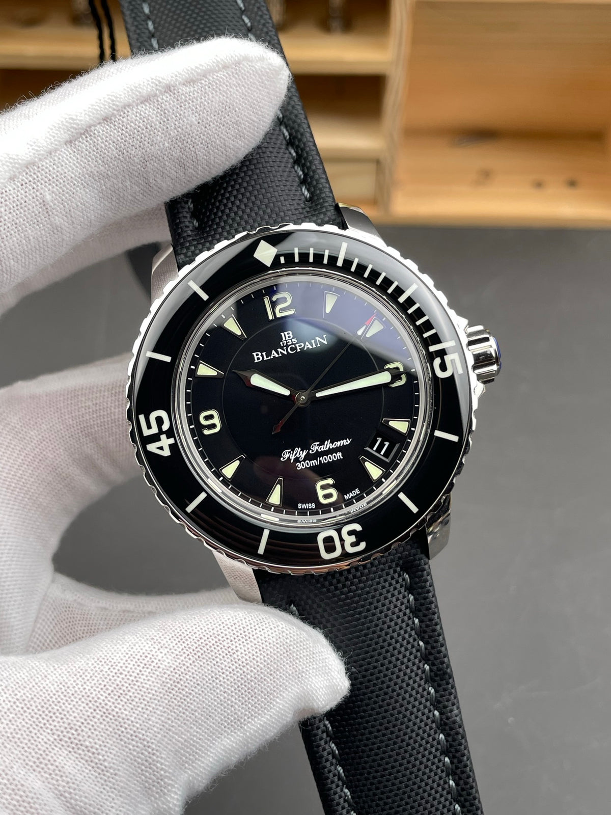 ZF 宝珀五十噚 50寻黑盘/45mm/2824机