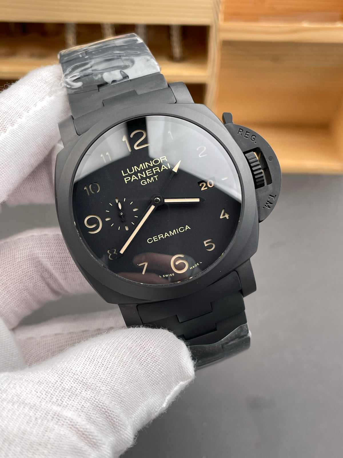 VS 沛纳海 PAM438全陶瓷V3版/44mm/机