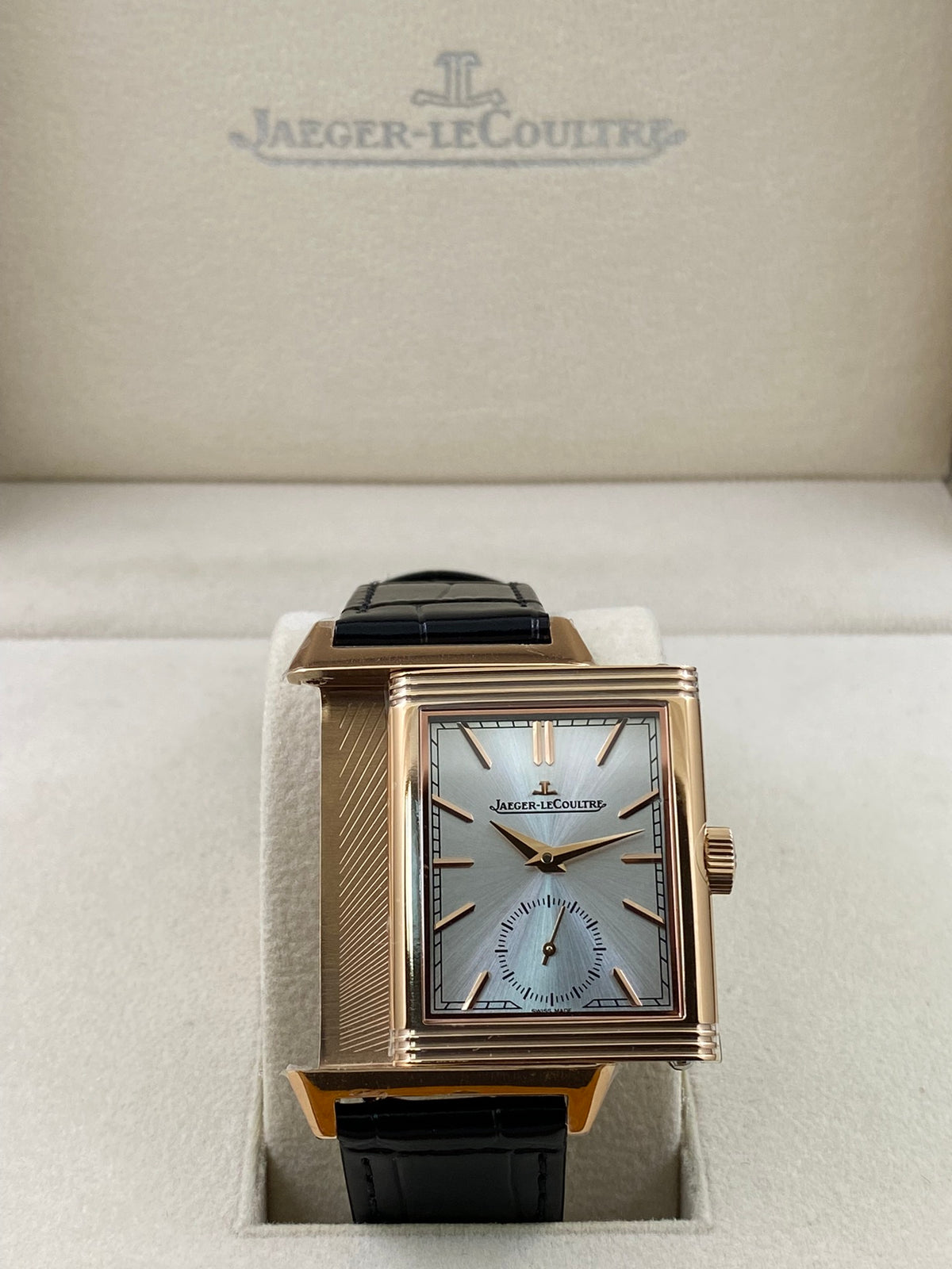 REVERSO TRIBUTE翻转系列小秒针腕表