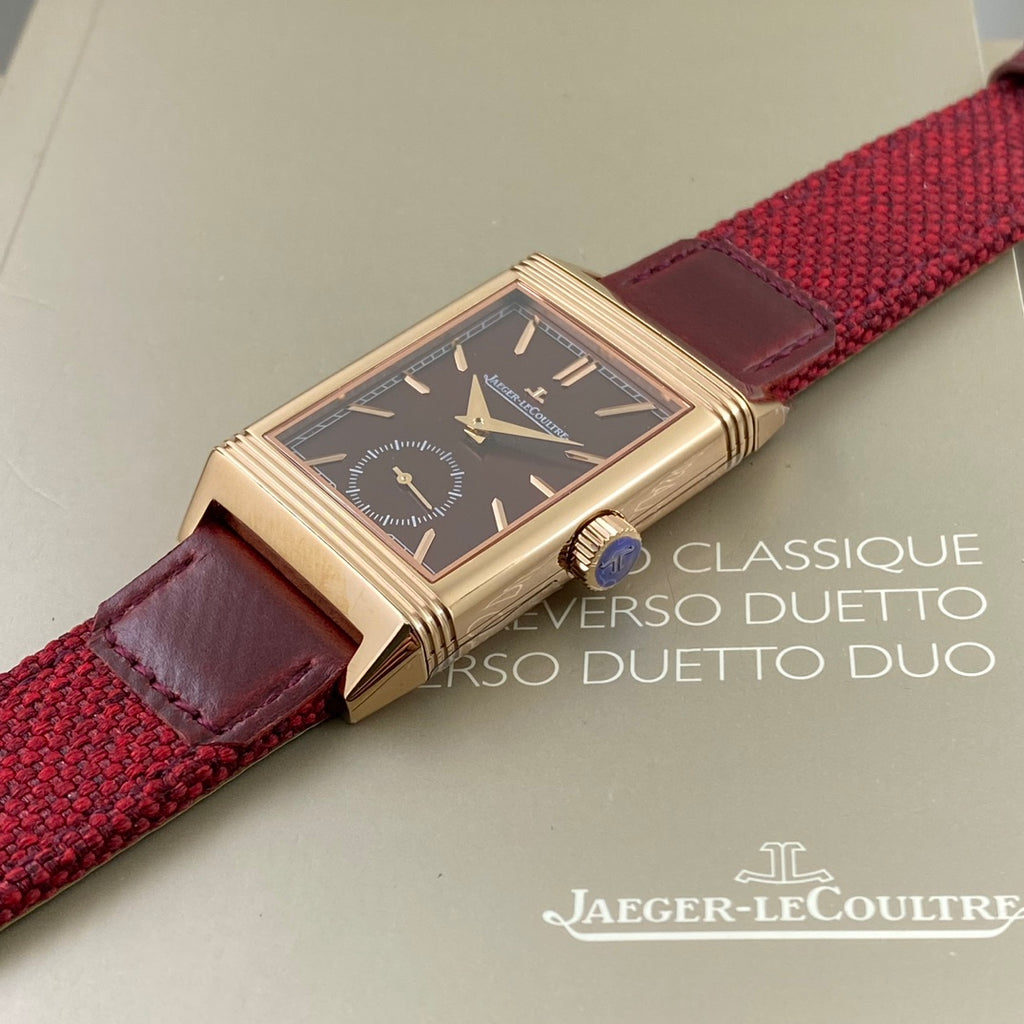 REVERSO TRIBUTE Flip Series Small Second Hand Watch