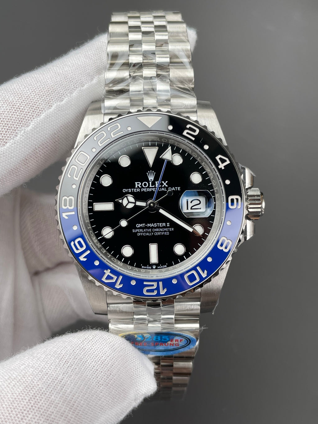 ERF 国米圈GMT 蝙蝠侠格林尼治/40mm/无卡度3285机+配重砝码