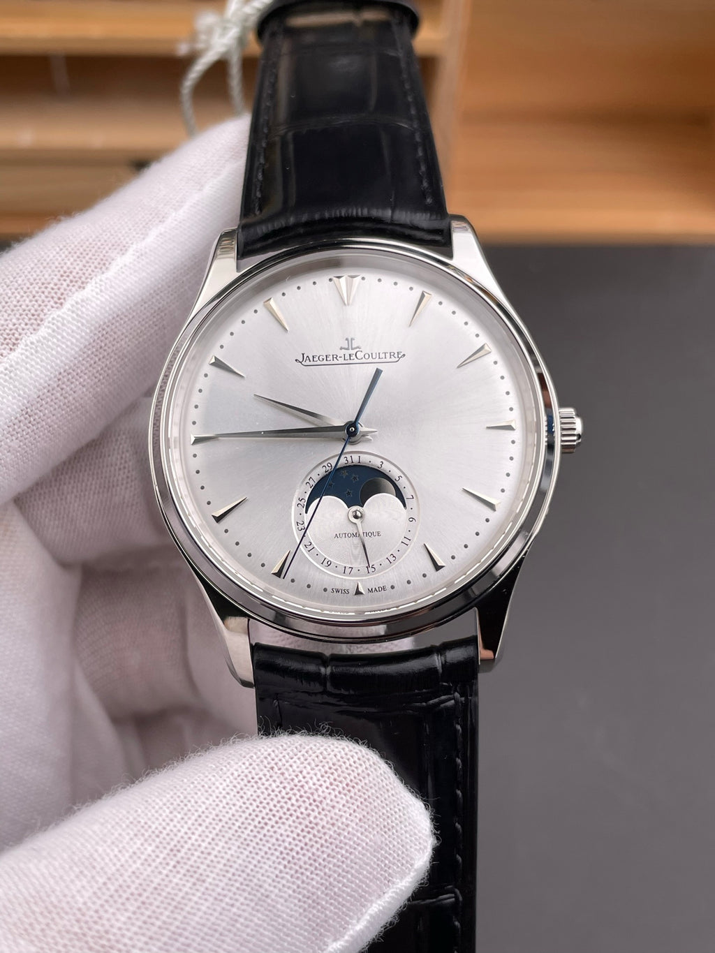 ZF 积家月相大师 银盘V2版/39mm/925机/双表带