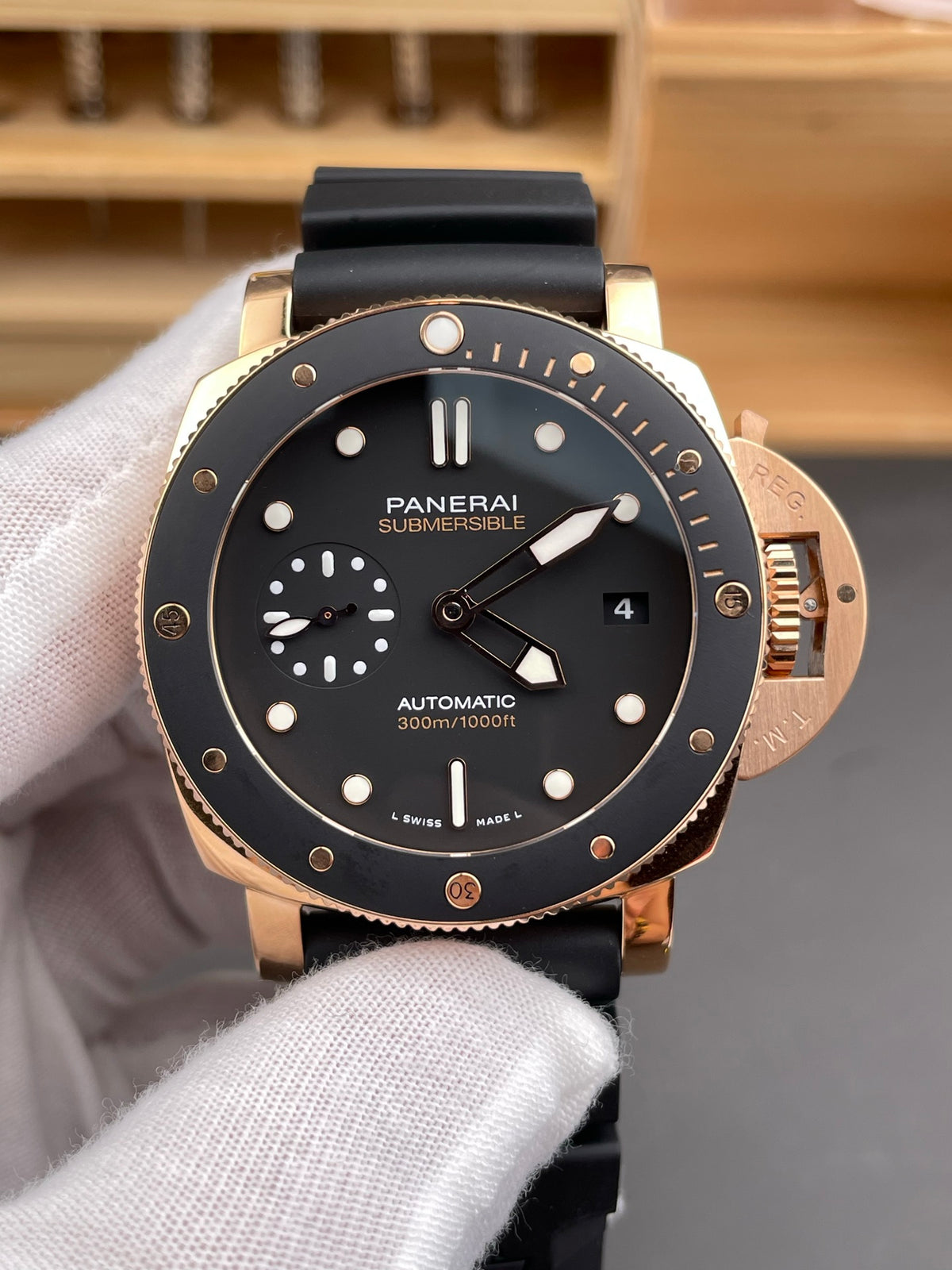 VS 沛纳海PAM2164 玫瑰金/42mm/机