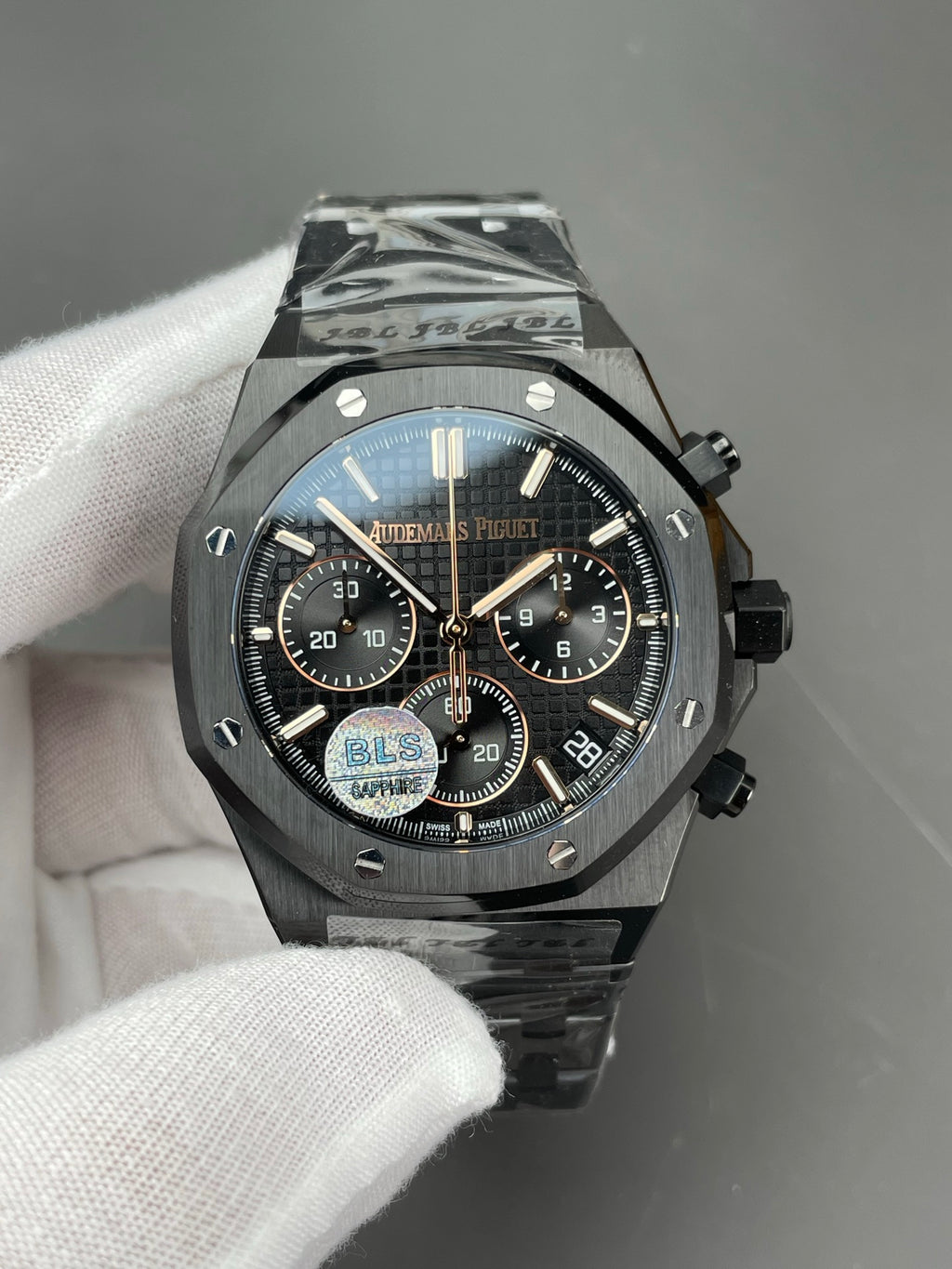 BLS 皇家橡树26240 黑钢/41mm/4401机