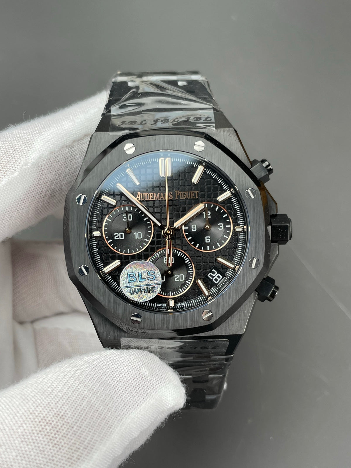 BLS 皇家橡树26240 黑钢/41mm/4401机