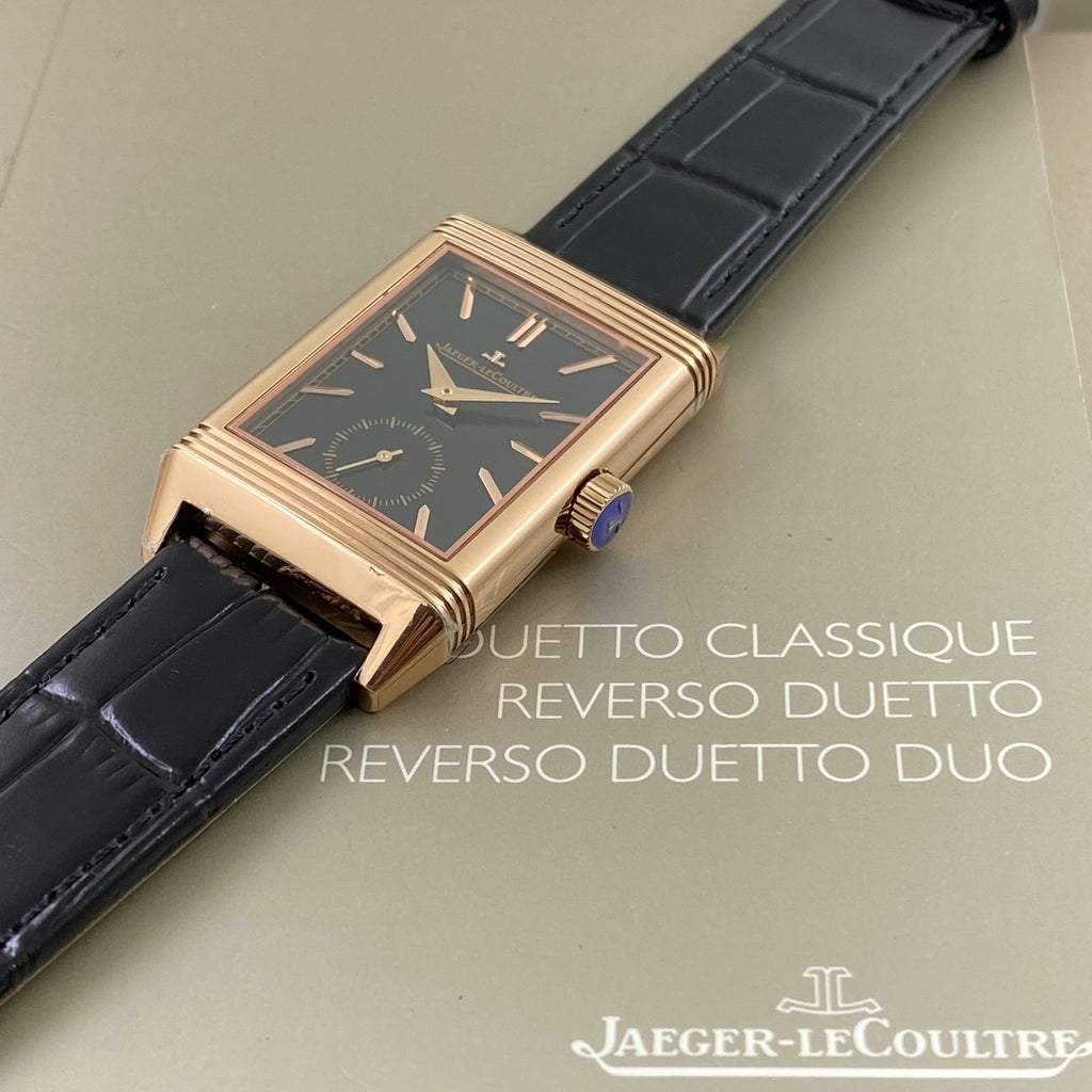 REVERSO TRIBUTE Flip Series Small Second Hand Watch