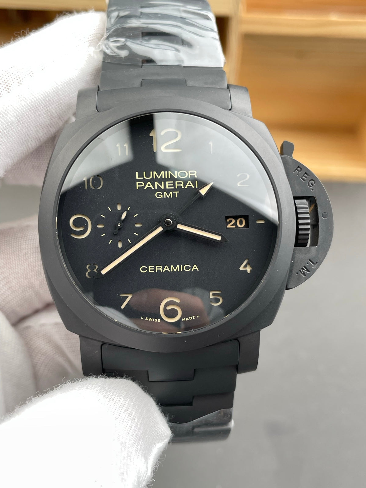 VS 沛纳海 PAM438全陶瓷V3版/44mm/机