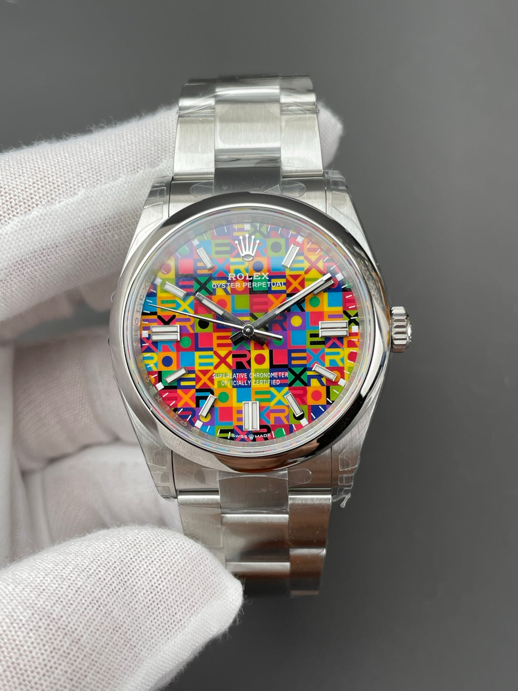 VS 蚝式恒动 彩色纪念花纹/36mm/3230机