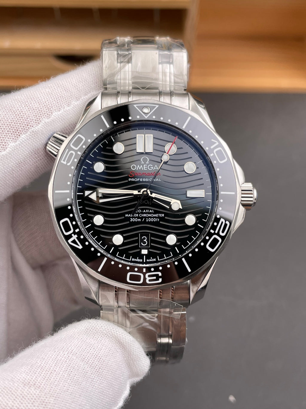 OR 海马300 黑盘/42mm/8800机/双表带