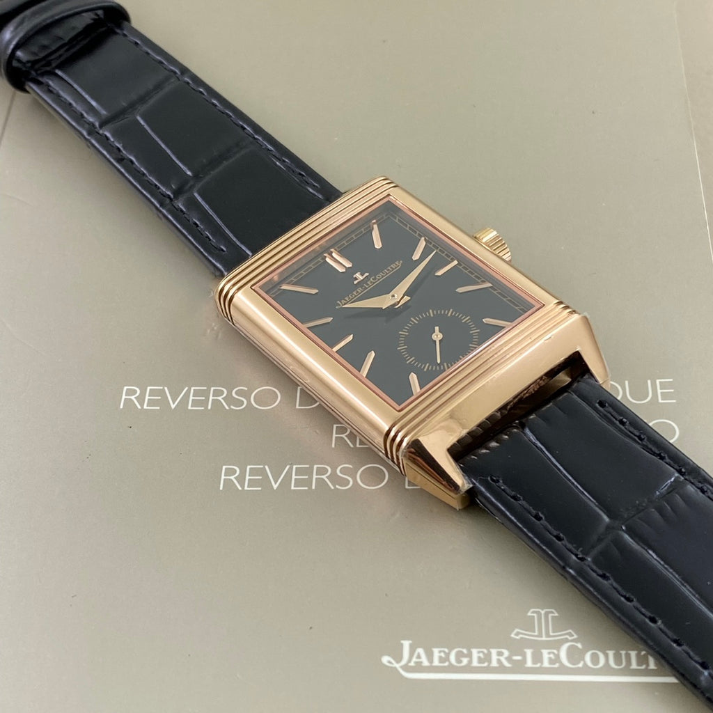 REVERSO TRIBUTE Flip Series Small Second Hand Watch