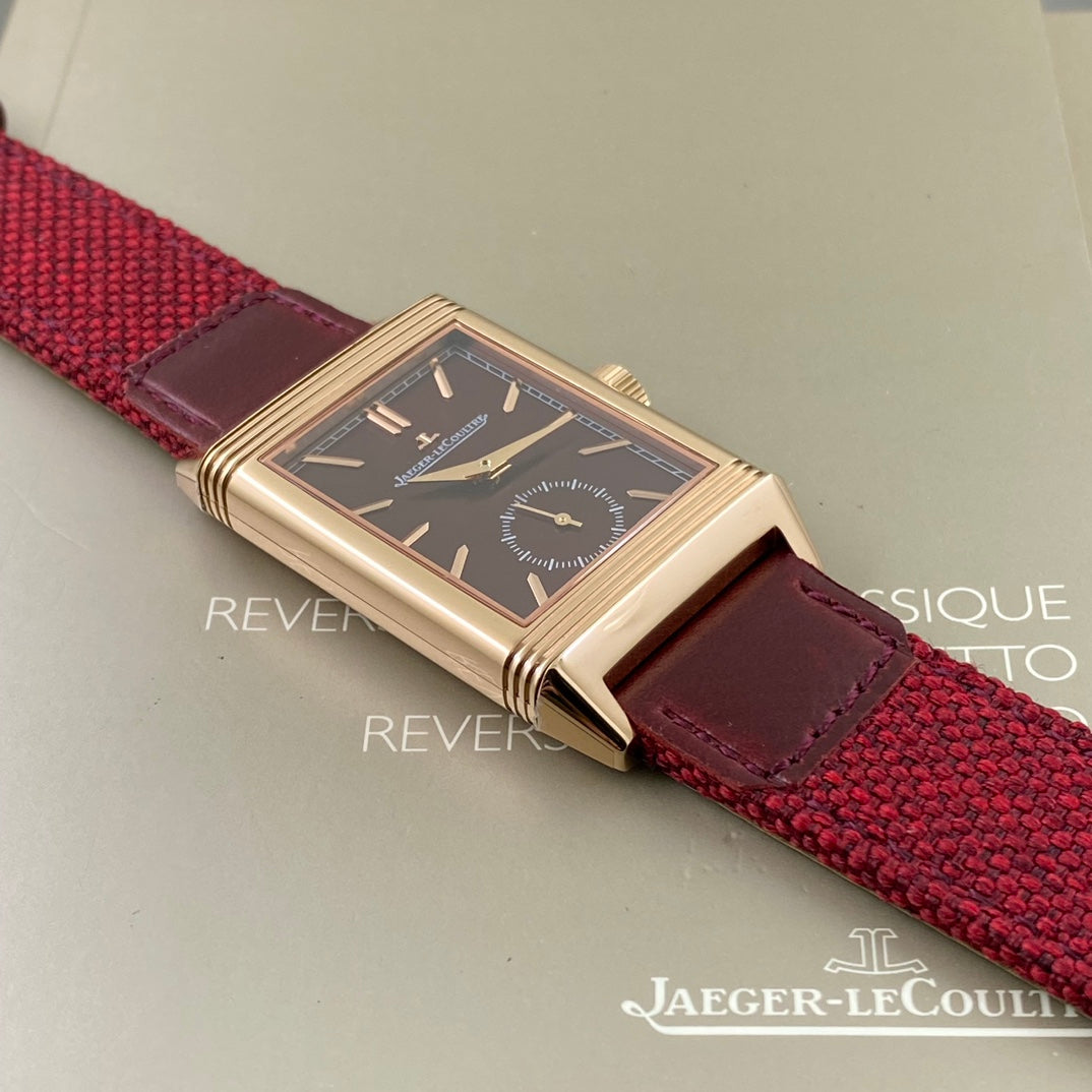 REVERSO TRIBUTE Flip Series Small Second Hand Watch