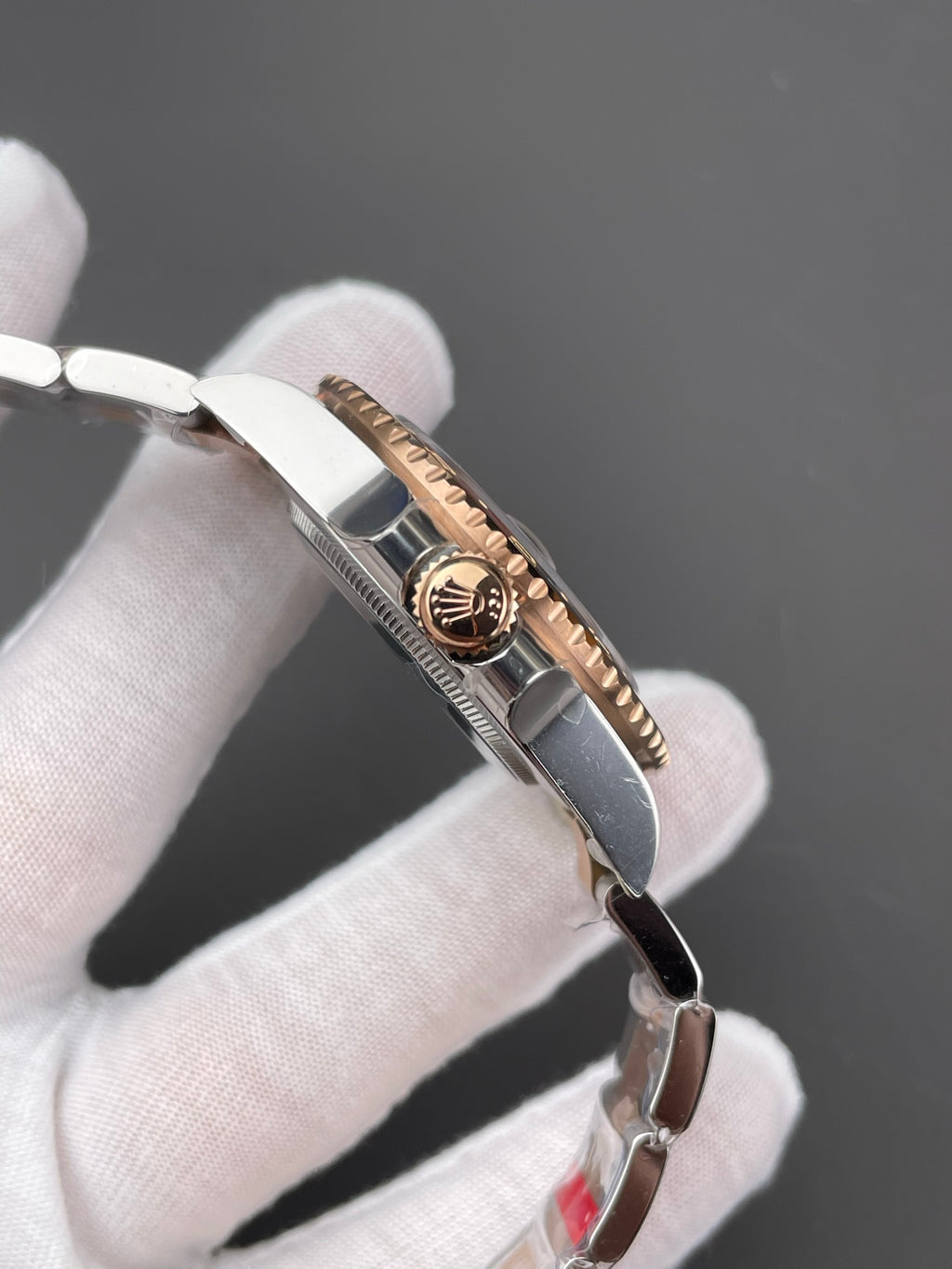 VS 间金沙士圈GMT 间玫金格林尼治/40mm/3285机/配重172G