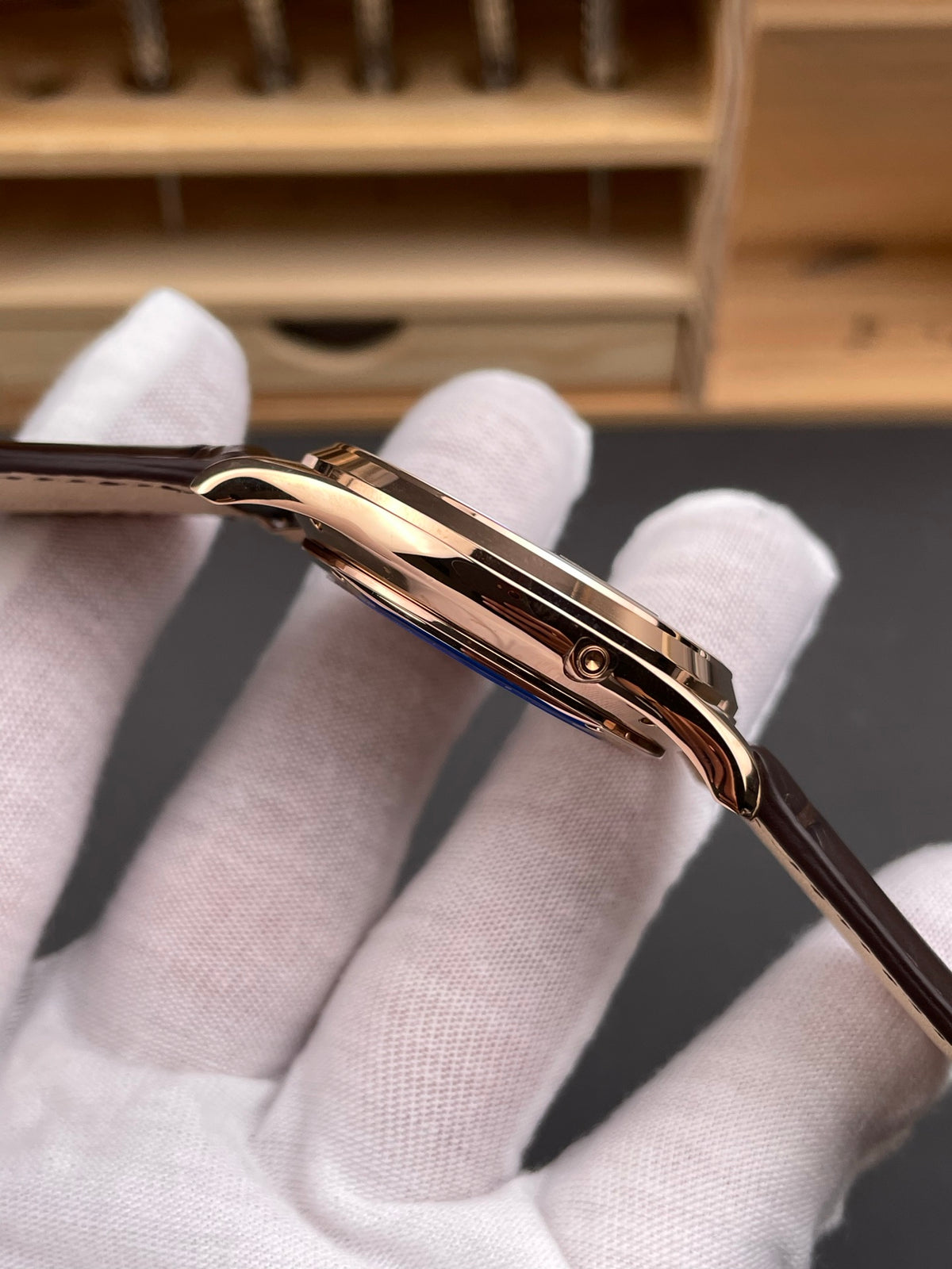 APS 玫瑰金月相大师 新款积家大师/39mm/925机