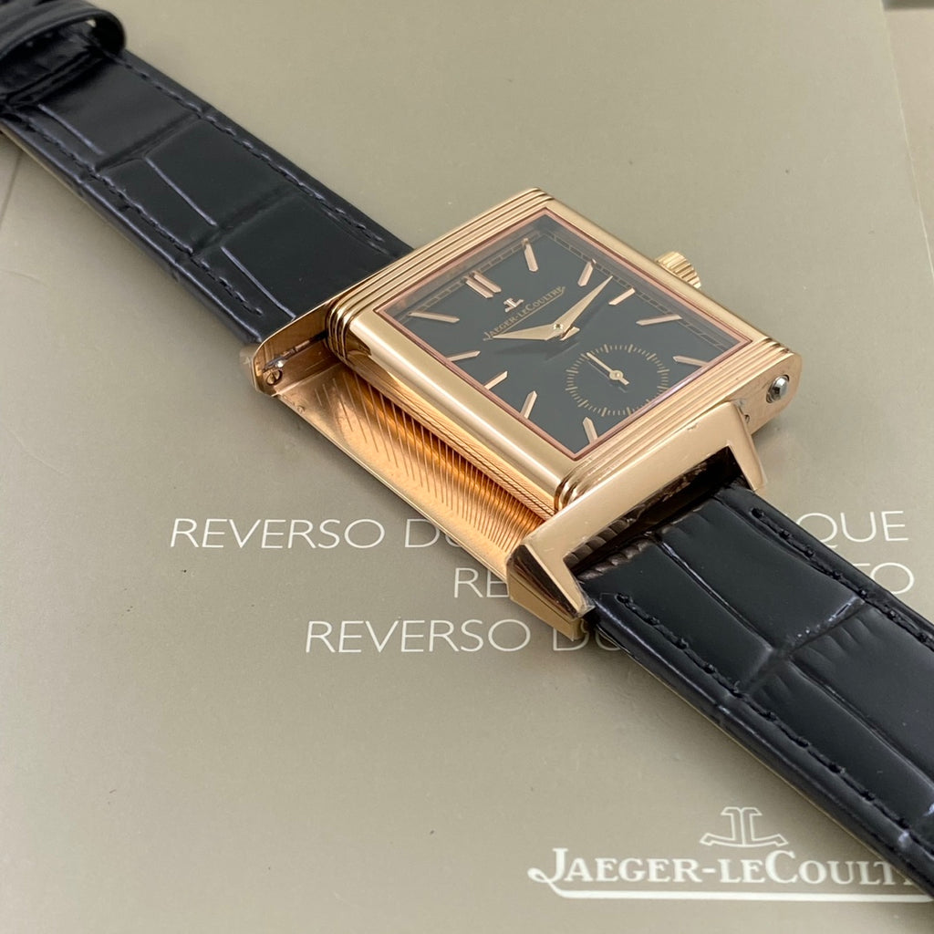REVERSO TRIBUTE Flip Series Small Second Hand Watch