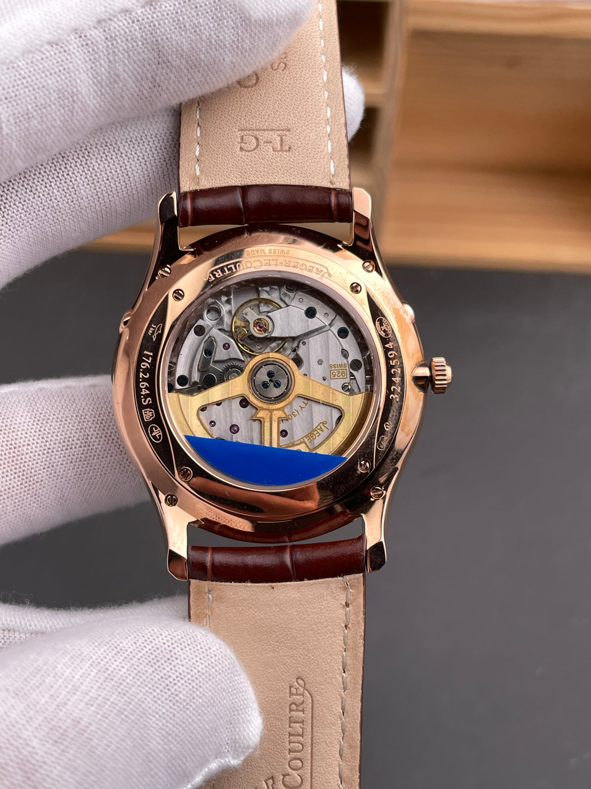 AZ 月相大师 钻圈超薄大师玫瑰金/39mm/925机