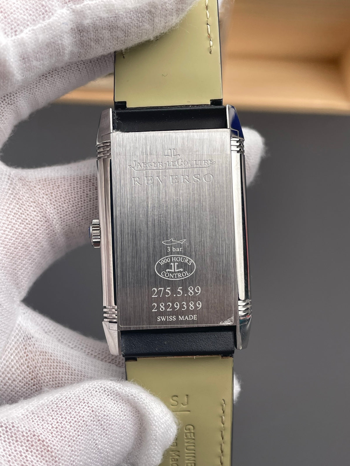 MG 积家翻转 蓝白盘/45.6x27.4mm/822.2机