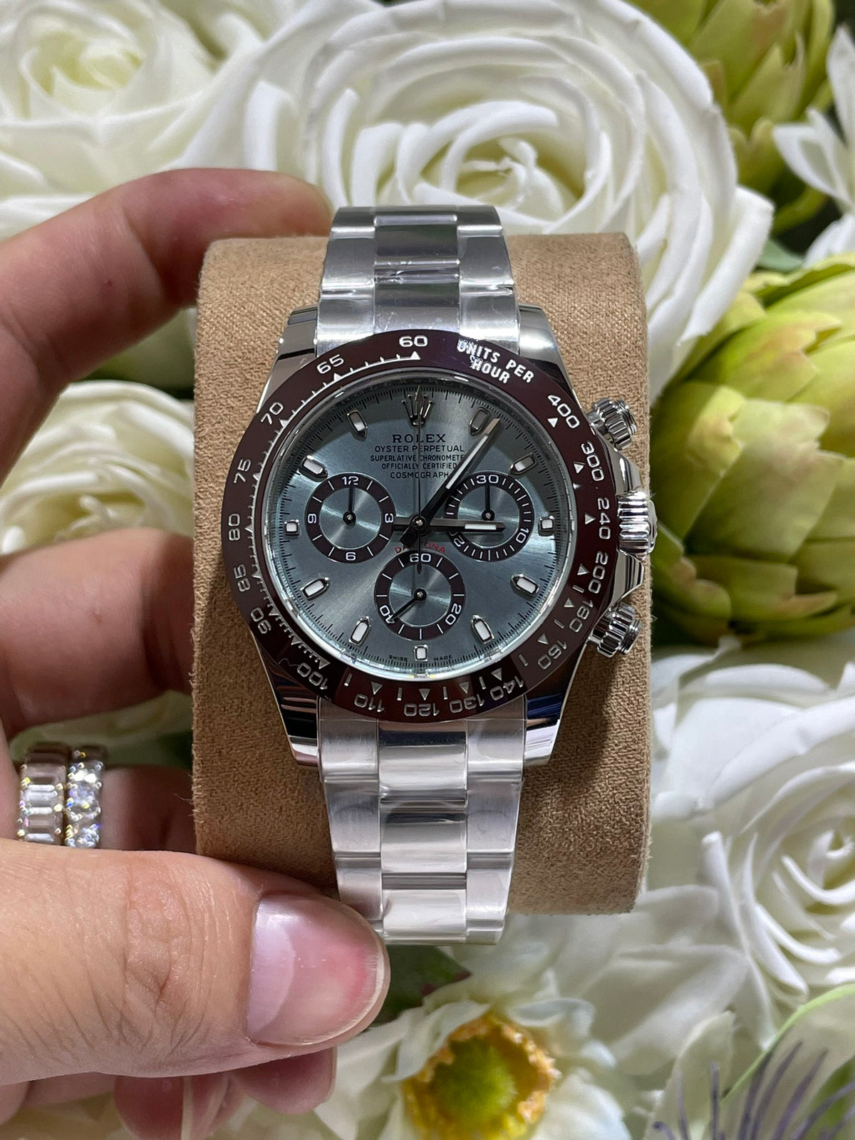 定制18K包金版迪通拿系列 冰蓝迪 40mm