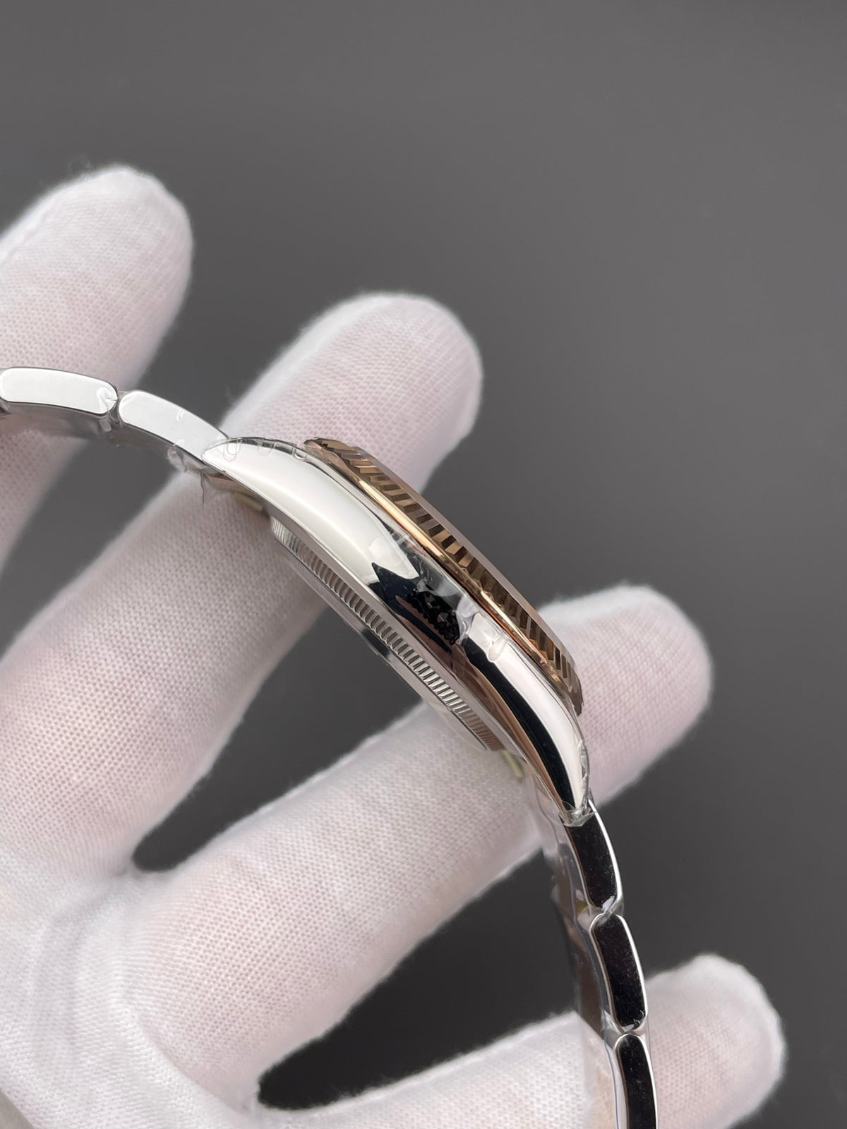 VS 间玫金日志 树叶日志/36mm/3235机