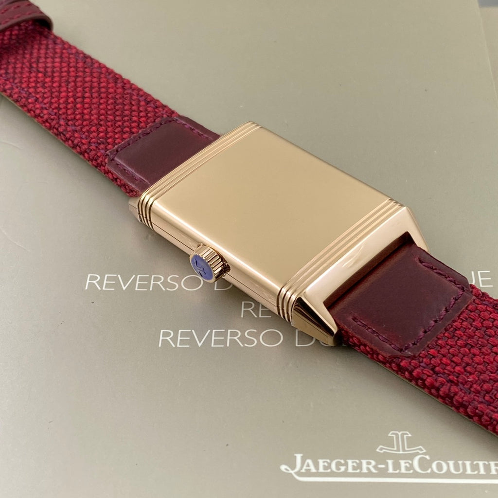 REVERSO TRIBUTE Flip Series Small Second Hand Watch