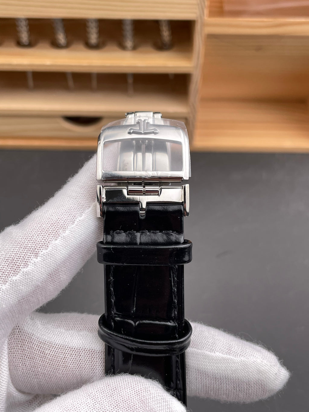 MG 积家翻转 白黑盘/45.6x27.4mm/822.2机