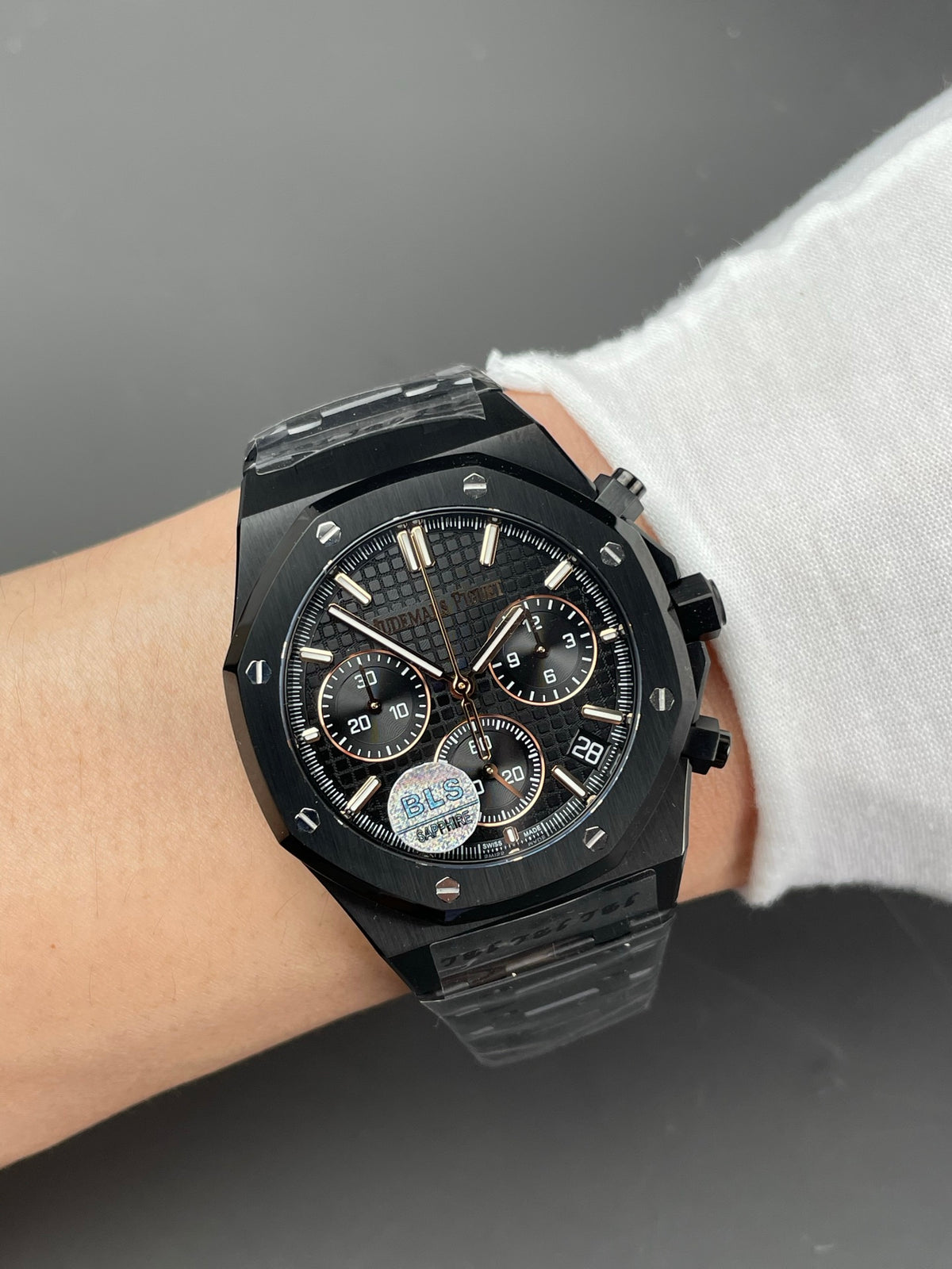 BLS 皇家橡树26240 黑钢/41mm/4401机