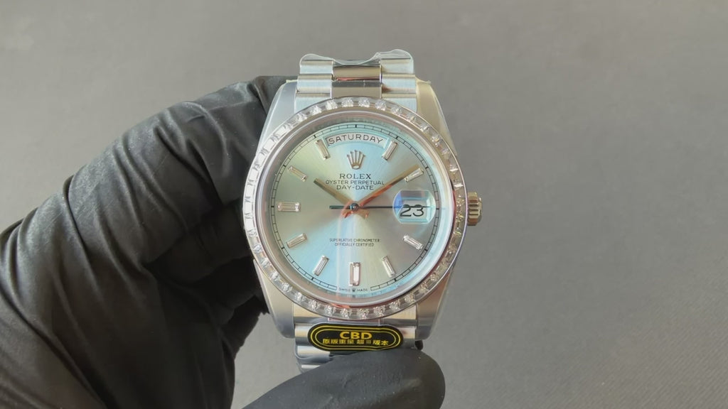 1:1 highest version, DD series ice blue circle square diamond 3255 movement
