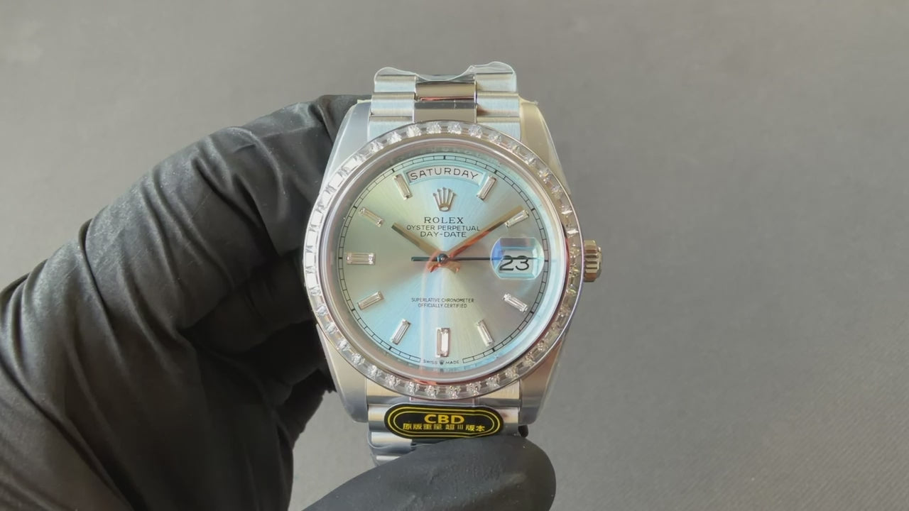 1:1 highest version, DD series ice blue circle square diamond 3255 movement