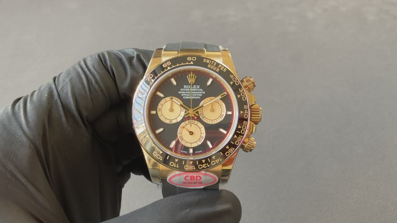 The highest version with a 1:1 ratio, the Little Monster Daytona 4131 movement