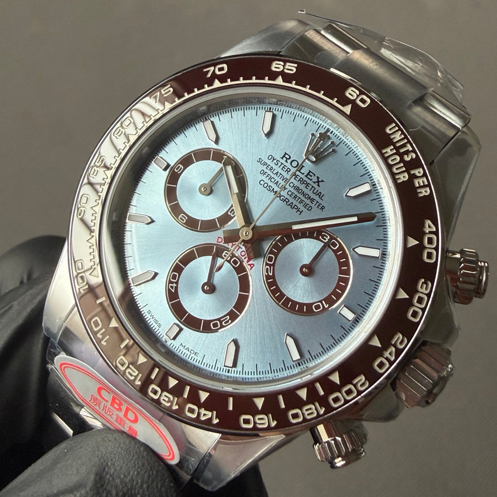 1:1 highest version, ice blue back transparent Daytona 4131 movement
