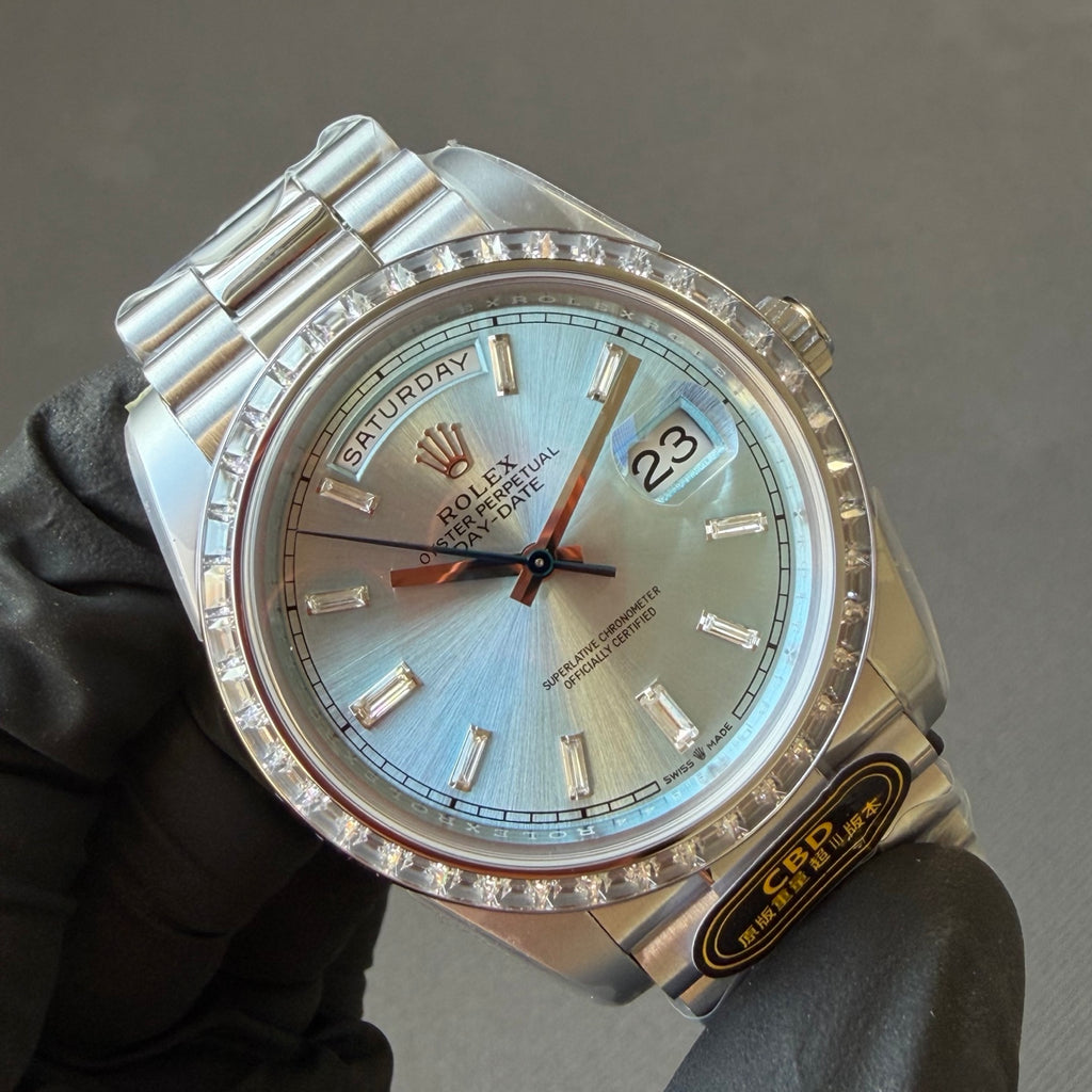 1:1 highest version, DD series ice blue circle square diamond 3255 movement