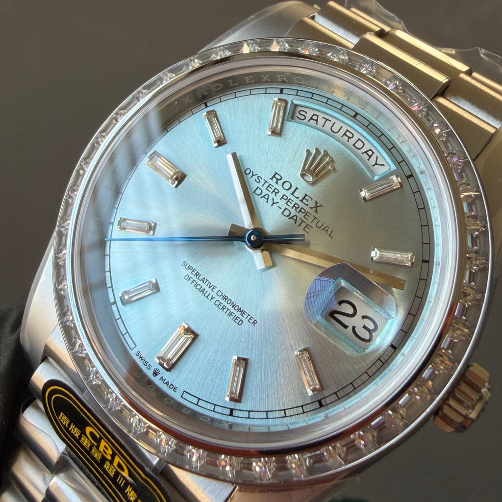 1:1 highest version, DD series ice blue circle square diamond 3255 movement
