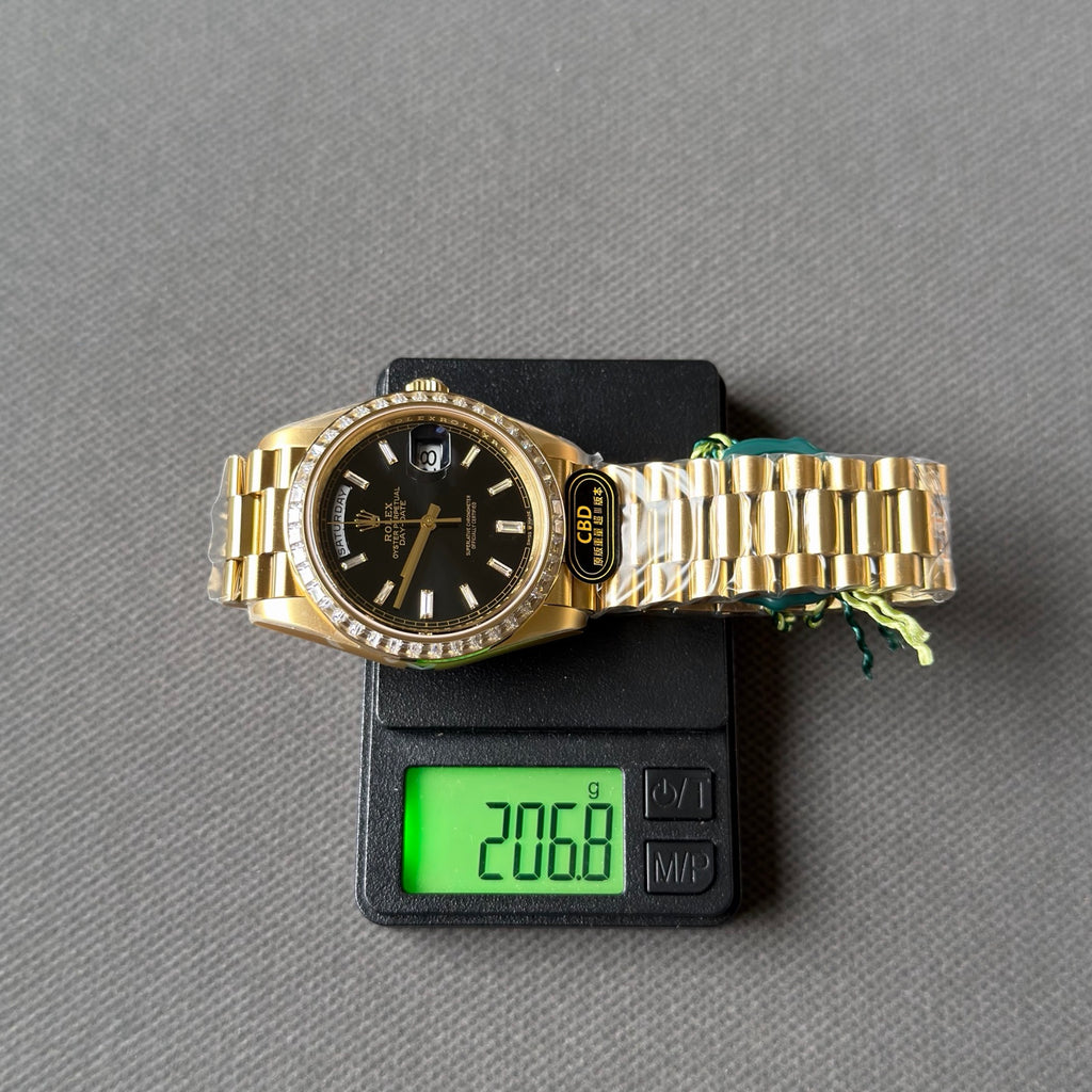 1:1 highest version replica, produced by real CBD, returns for lost bags! Diary DD Series Black Ice Sugar Circle Square Diamond 3255 Movement