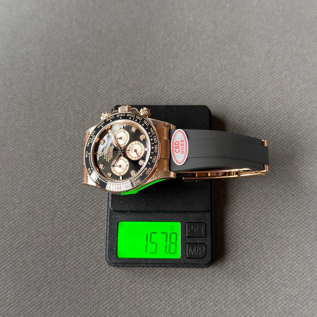 Gold Eye Black Diamond Daytona 4131 Movement