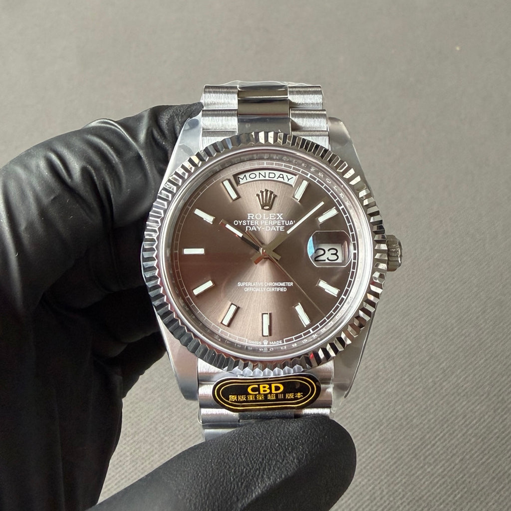 Diary DD series gray stripe 3255 movement