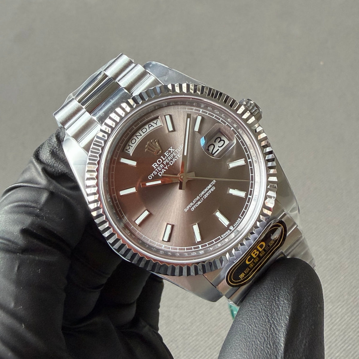 Diary DD series gray stripe 3255 movement