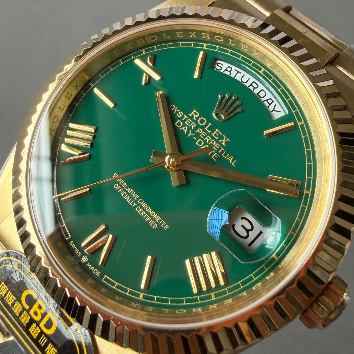 Diary DD series gambling table green 3255 movement