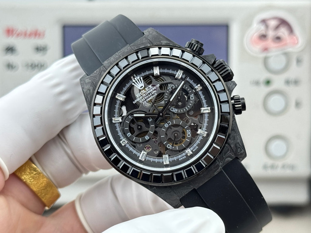 Customized Carbon Fiber Edition of the Space Timing Daytona Series