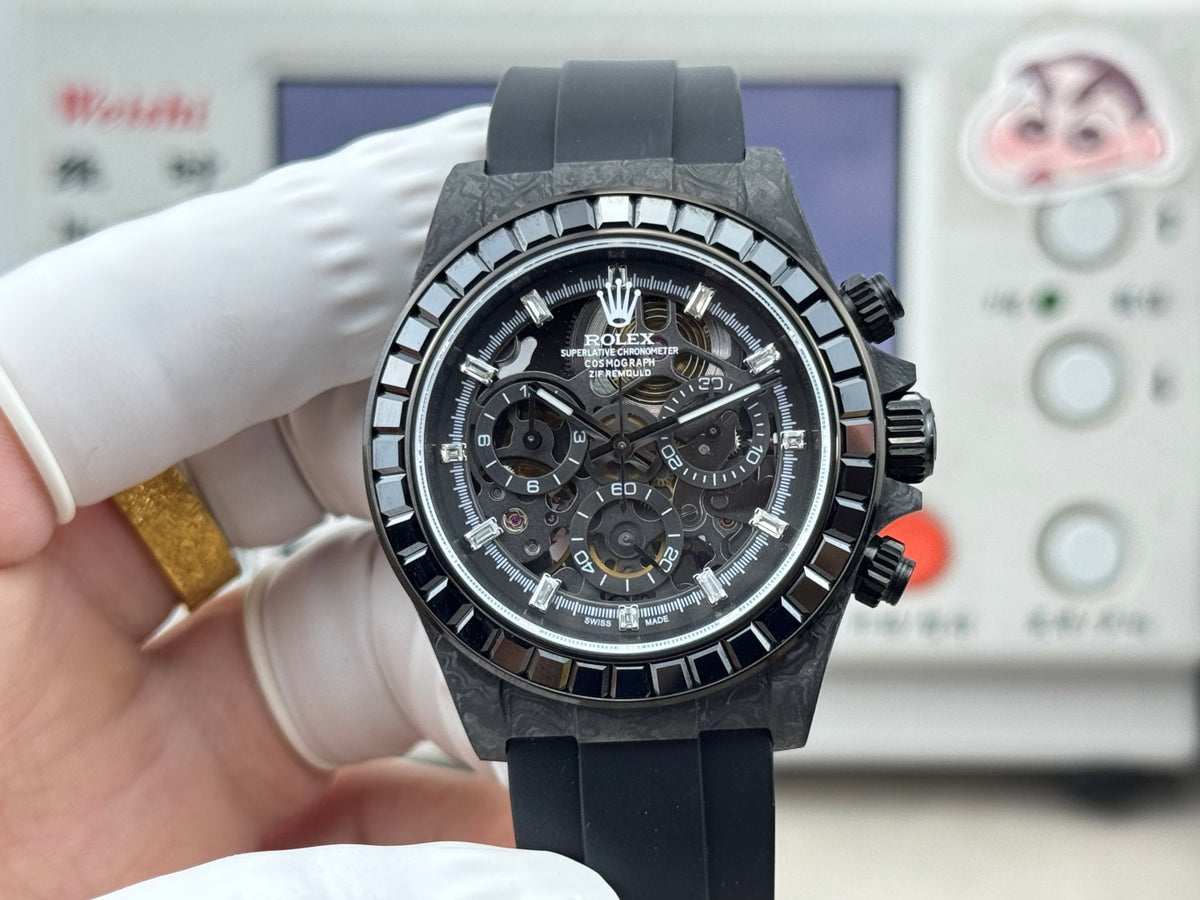 Customized Carbon Fiber Edition of the Space Timing Daytona Series