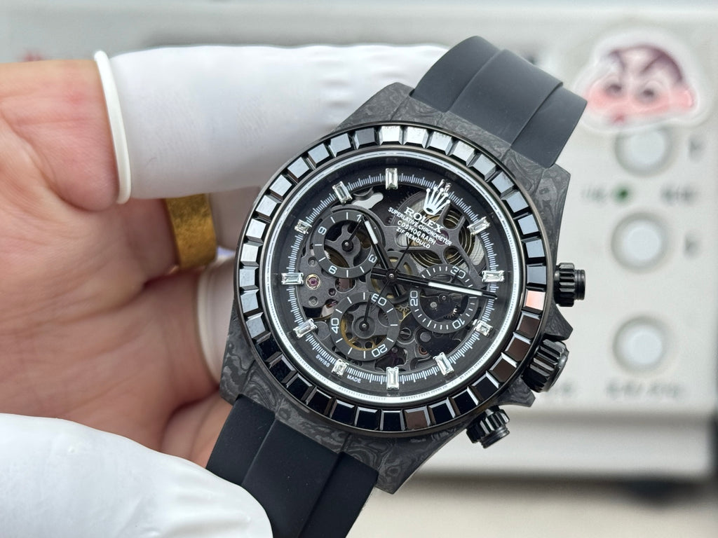 Customized Carbon Fiber Edition of the Space Timing Daytona Series