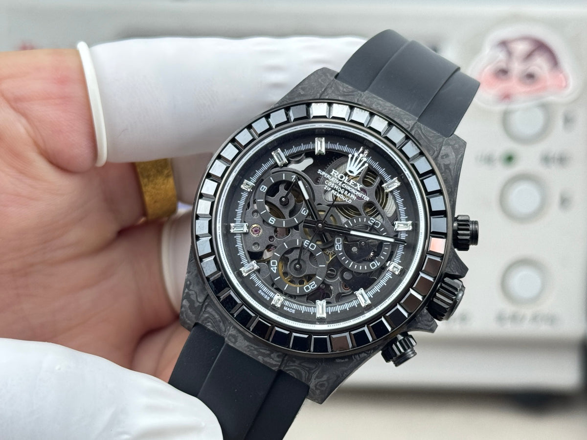 Customized Carbon Fiber Edition of the Space Timing Daytona Series