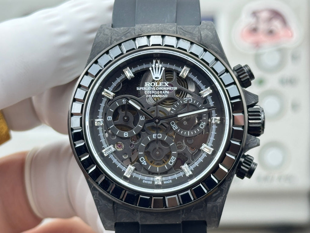 Customized Carbon Fiber Edition of the Space Timing Daytona Series